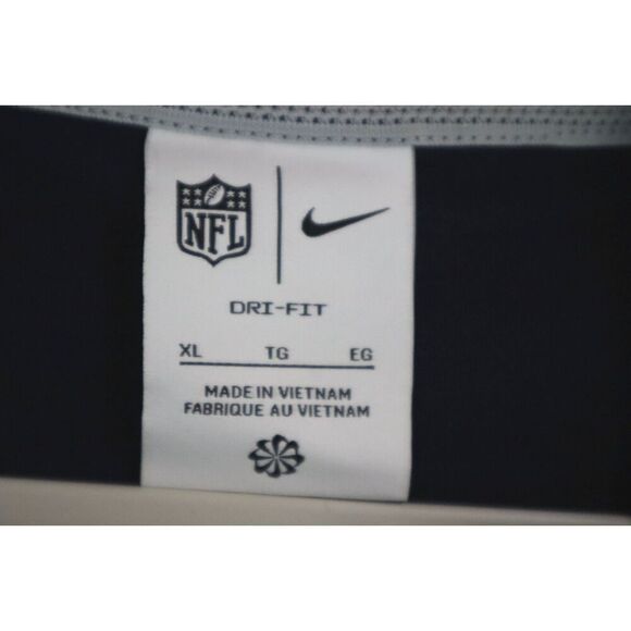 Nike NS53-447M Men Sz XL Navy On-Field Apparel New England Patriots Hoodie - Picture 5 of 12